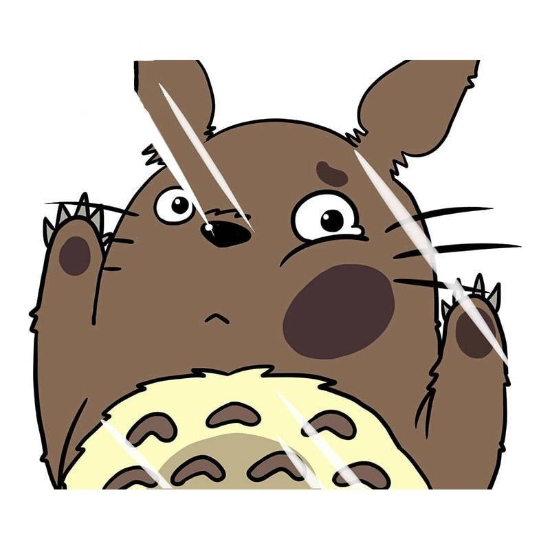 My Neighbor Totoro ‘Pressed Face’ Vinyl Car Sticker