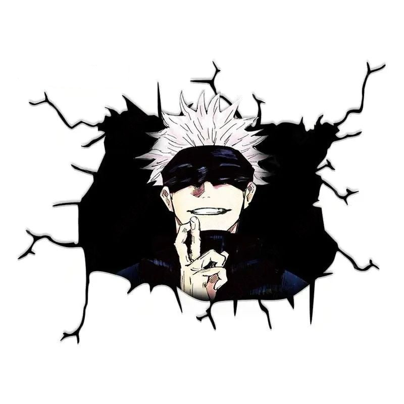 Jujutsu Kaisen 'Satoru Gojo | Masked' Car Window Vinyl Sticker