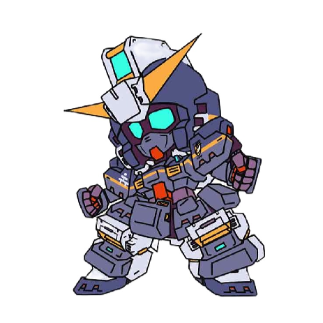 Mobile Suit 'Gundam Destiny' Vinyl Car Sticker