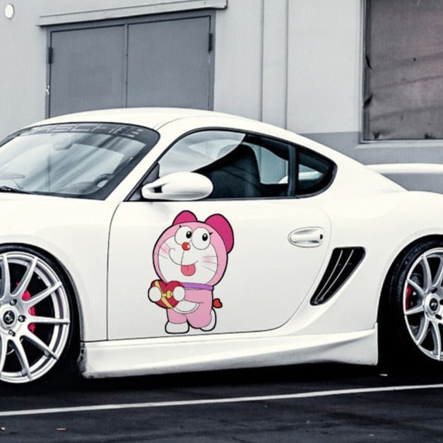 Doraemon 'Doraemix | Left' Vinyl Car Sticker