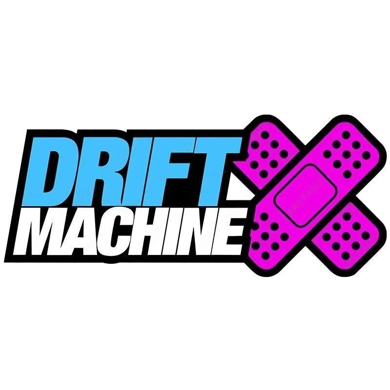 Drift Machine 'Colored Band-aids' Vinyl Car Sticker