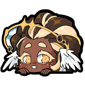 Kawaii Anime 'Brown | Inugami' Vinyl Car Peeker Sticker