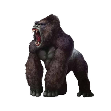 King Kong 'Roaring' Vinyl Car Sticker
