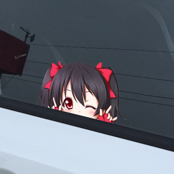 Love Live! 'Nico Yazawa | Rock-On' Vinyl Car Peeker Sticker