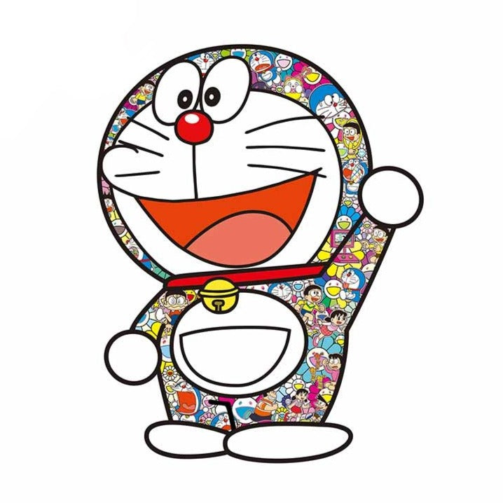Doraemon x Takashi Murakami 'Left' Vinyl Car Sticker