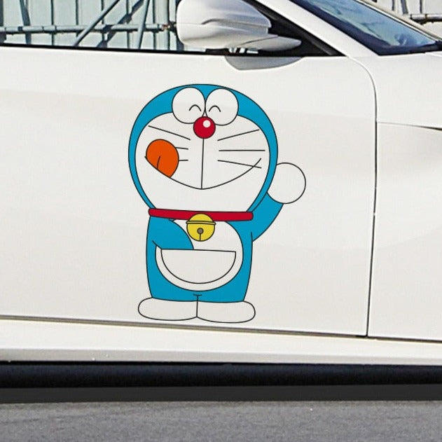 Doraemon 'Yummy | Right' Vinyl Car Sticker