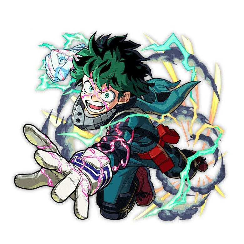 My Hero Academia 'Deku | One For All Full Cowling | 1.0' Vinyl Car Sticker