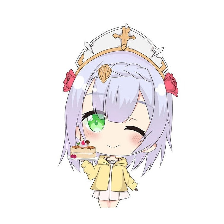 Genshin Impact 'Noelle | Winking' Vinyl Car Sticker