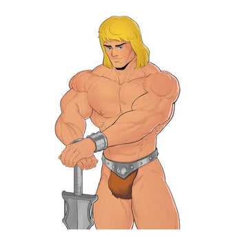 Masters of the Universe 'He-Man | Serious' Vinyl Car Sticker
