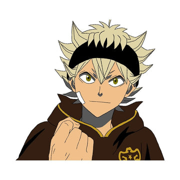 Black Clover 'Asta | Fist' Vinyl Car Sticker