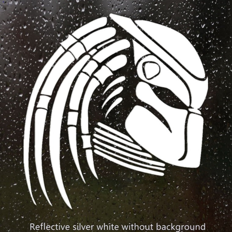 Predator 'Predator Mask | Side View | 2.0' Vinyl Car Sticker