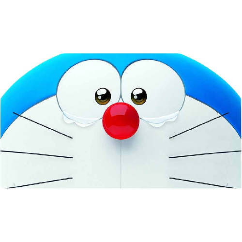Doraemon 'Crying | Left' Vinyl Car Peeker Sticker