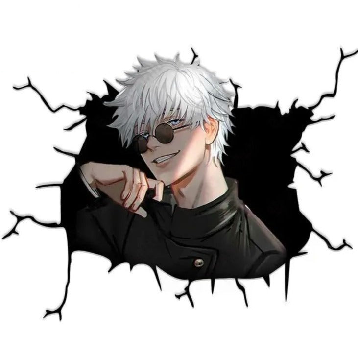Jujutsu Kaisen 'Satoru Gojo | Sunglasses' Car Window Vinyl Sticker