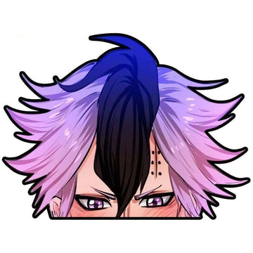 Black Clover 'Magna Swing | Colored Hair' Vinyl Car Peeker Sticker