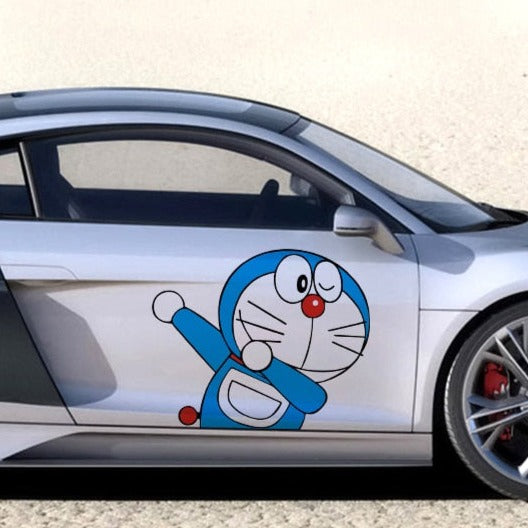 Doraemon 'Dabbing | Right' Vinyl Car Sticker
