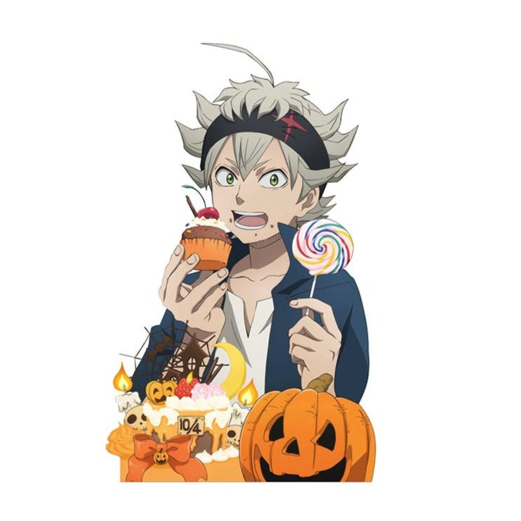 Black Clover 'Asta | Halloween Sweet Treats' Vinyl Car Sticker