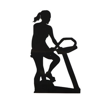 Sport 'Indoor Cycling' Vinyl Car Sticker