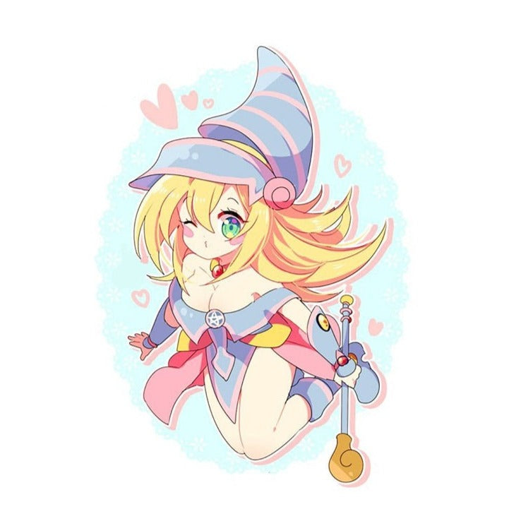 Yu-Gi-Oh! 'Black Magician Girl | Lovely' Vinyl Car Sticker