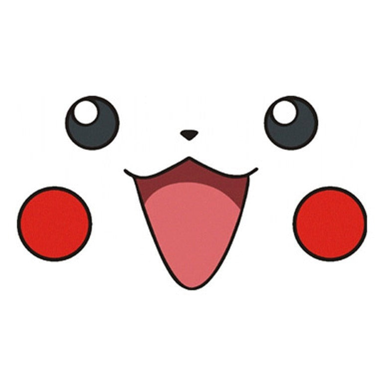 Pokemon 'Pikachu | Happy Face' Vinyl Car Sticker