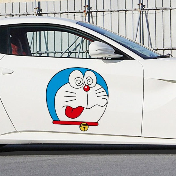 Doraemon 'Tongue Out | Right' Vinyl Car Sticker
