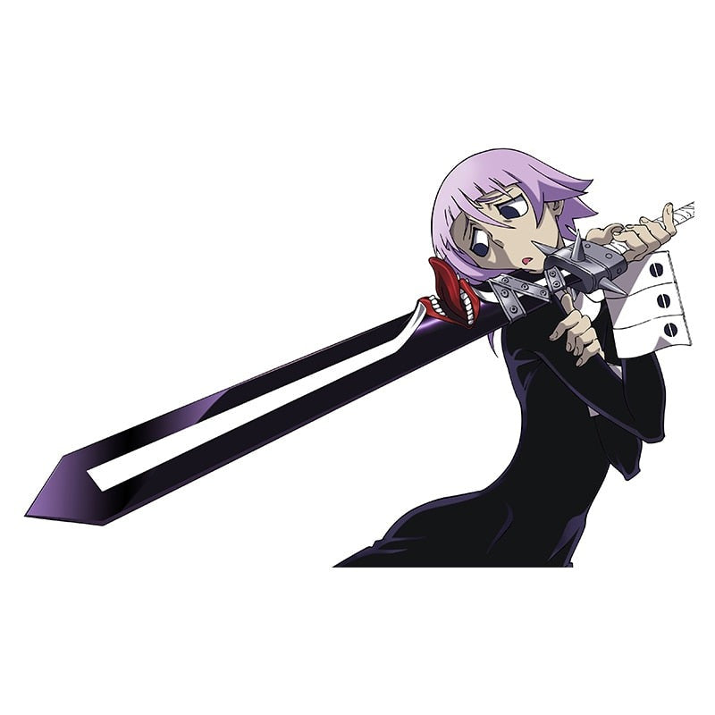 Soul Eater 'Crona | Holding A Ragnarok Sword' Vinyl Car Sticker