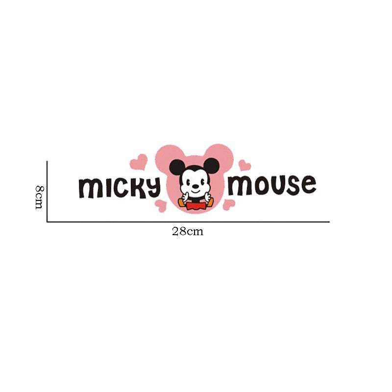 Micky Mouse 'Mickey | Cheerful | 1.0' Vinyl Car Sticker