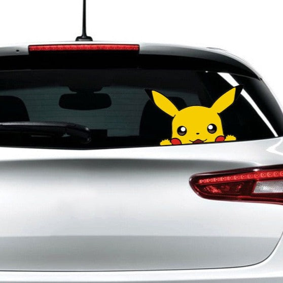 Pokemon 'Pikachu | Looking' Vinyl Car Peeker Sticker