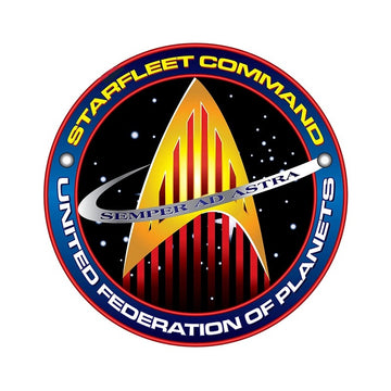 Star Trek 'Starfleet Command | United Federation of Planets' Vinyl Car Sticker
