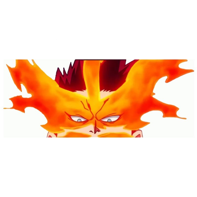 My Hero Academia 'Endeavor | Looking Down' Vinyl Car Peeker Sticker