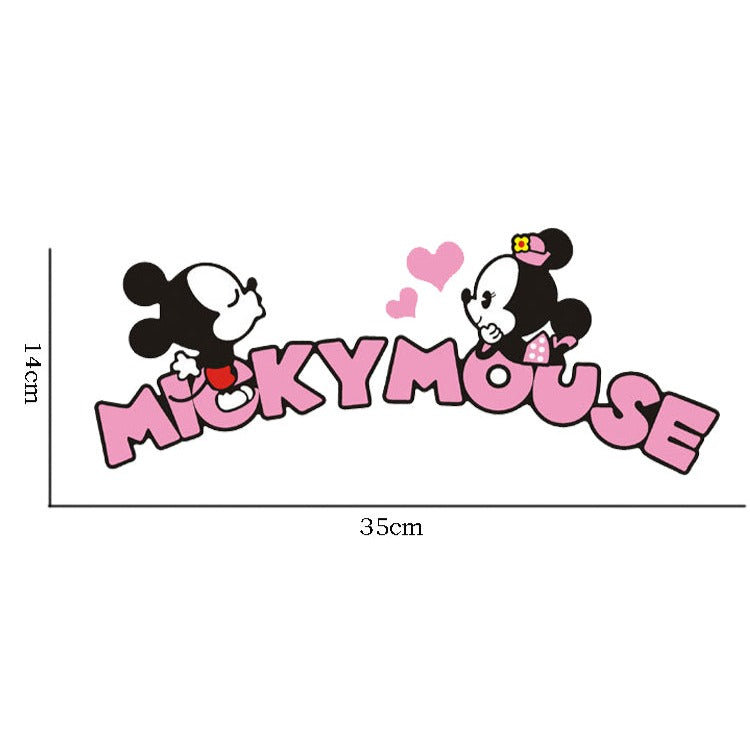 Micky Mouse 'Mickey And Minnie | In Love | 2.0' Vinyl Car Sticker