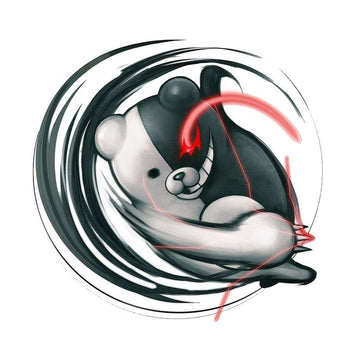 Danganronpa 'Monokuma | Attacking' Vinyl Car Sticker