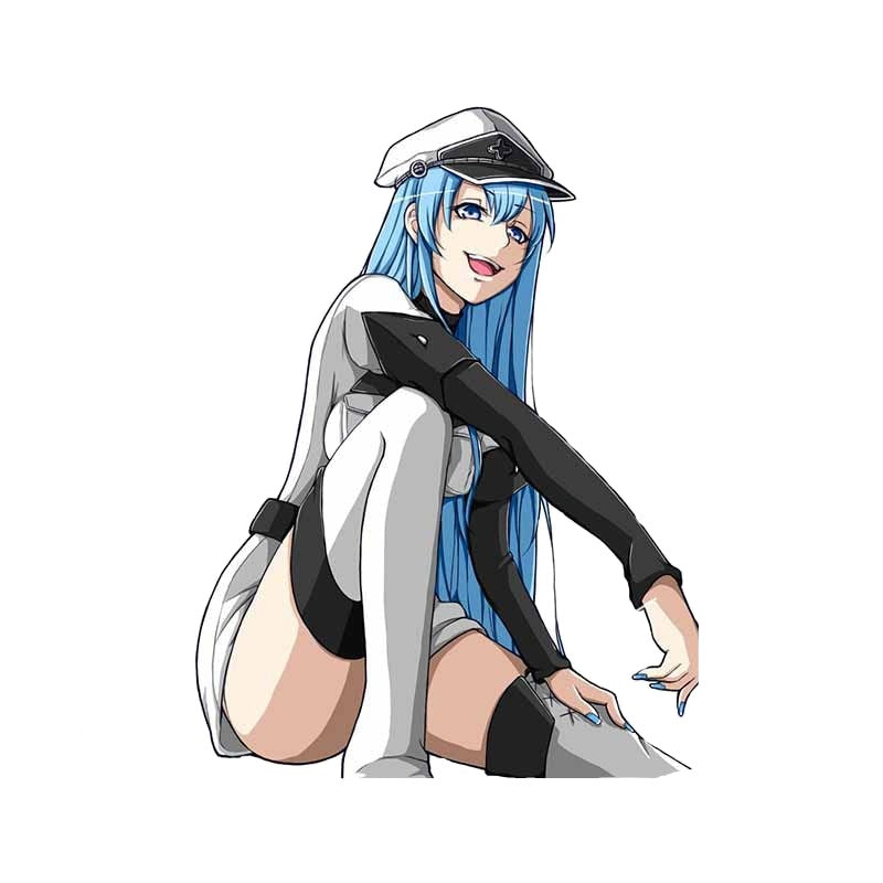 Akame ga Kill! 'Esdeath | Sitting' Vinyl Car Sticker