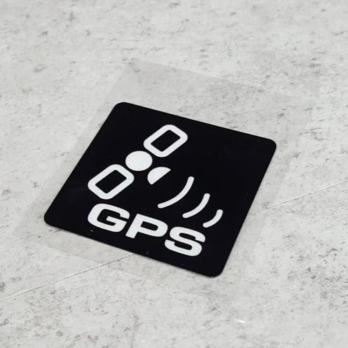 Cute 'GPS' Vinyl Car Sticker