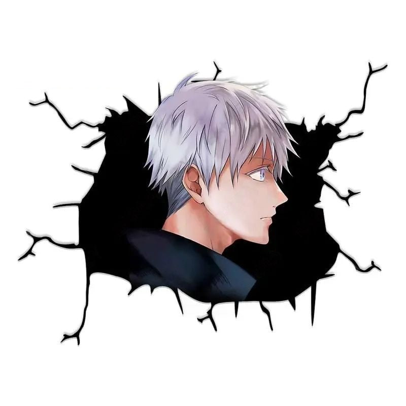 Jujutsu Kaisen 'Satoru Gojo | Side View' Car Window Vinyl Sticker