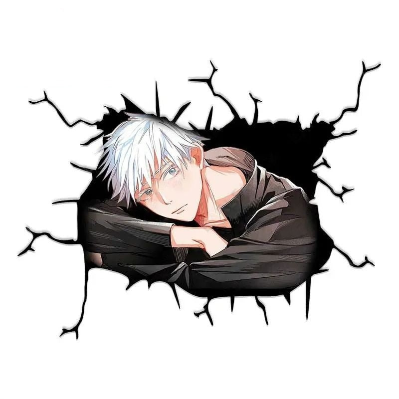 Jujutsu Kaisen 'Satoru Gojo | Staring' Car Window Vinyl Sticker