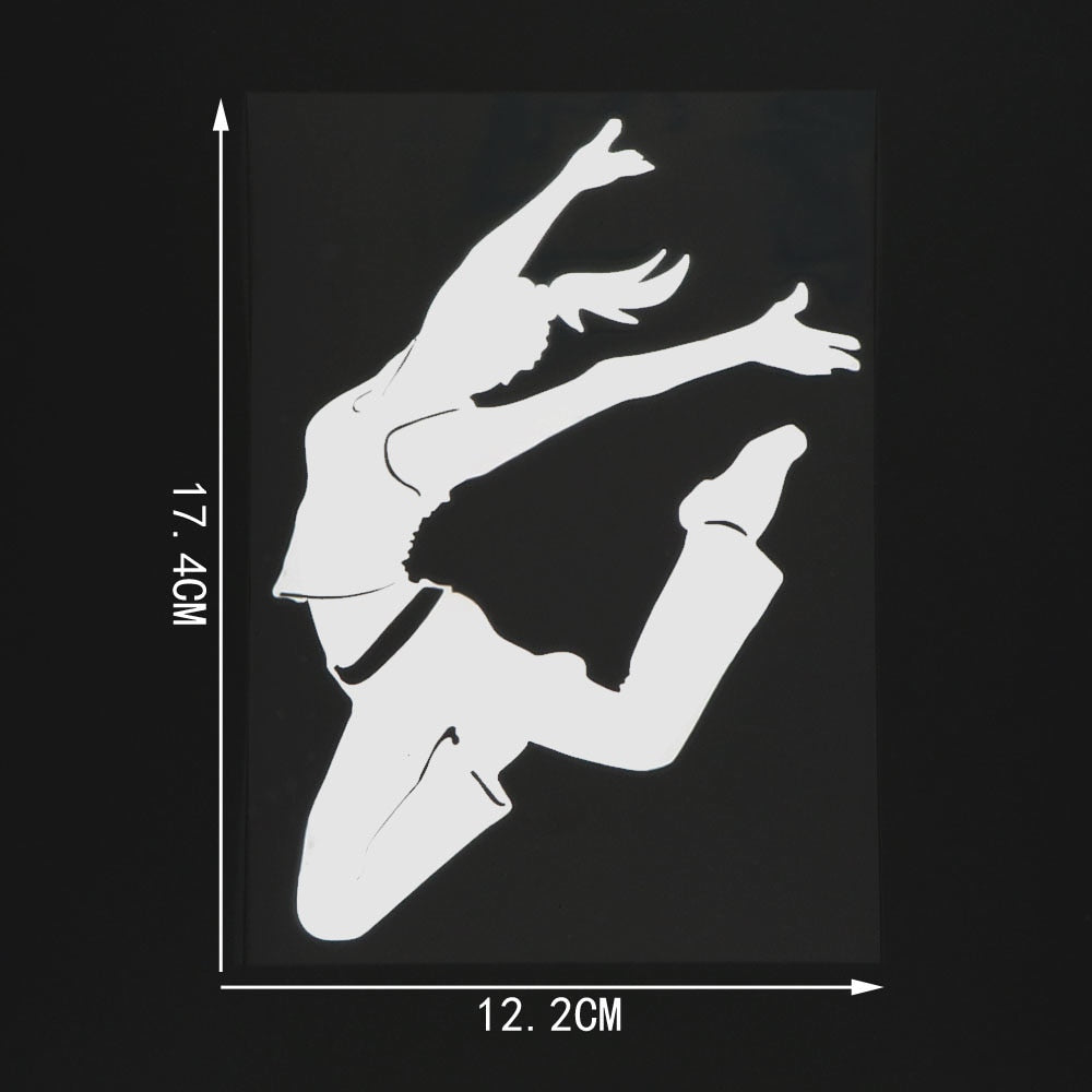Cool 'Street Dance | Jumping' Vinyl Car Sticker