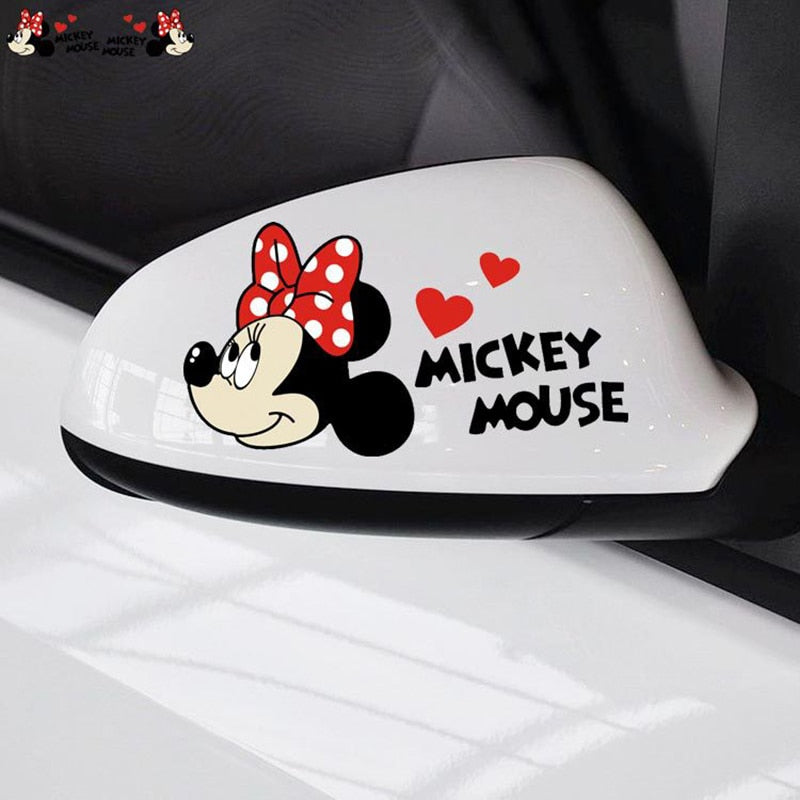 Mickey Mouse 'Minnie Mouse | Head' Vinyl Car Sticker