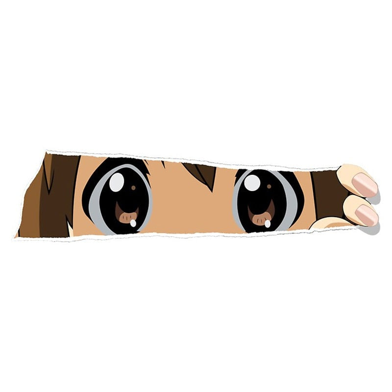 K-ON! 'Yui Hirasawa Eyes' Vinyl Car Peeker Sticker