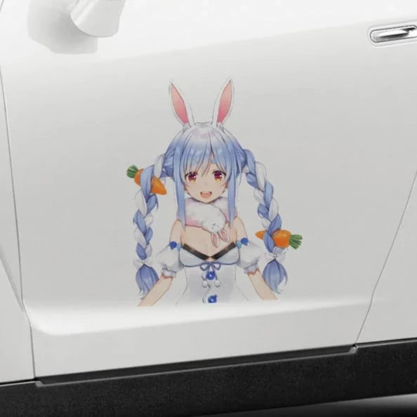 Virtual YouTuber 'Usada Portrait | Right' Vinyl Car Sticker