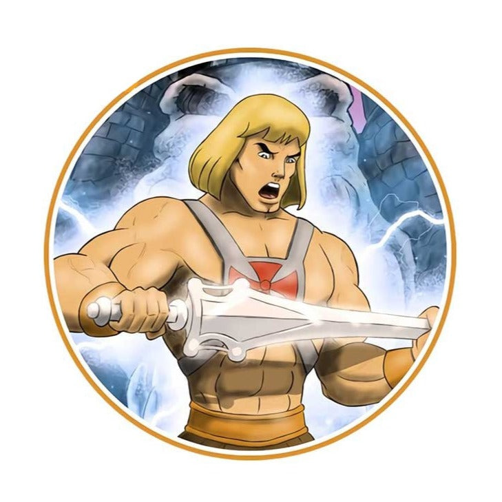 Masters of the Universe 'He-Man | Powers' Vinyl Car Sticker