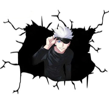 Jujutsu Kaisen 'Satoru Gojo | Glancing' Car Window Vinyl Sticker