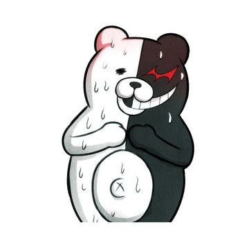 Danganronpa 'Monokuma | Sweating' Vinyl Car Sticker