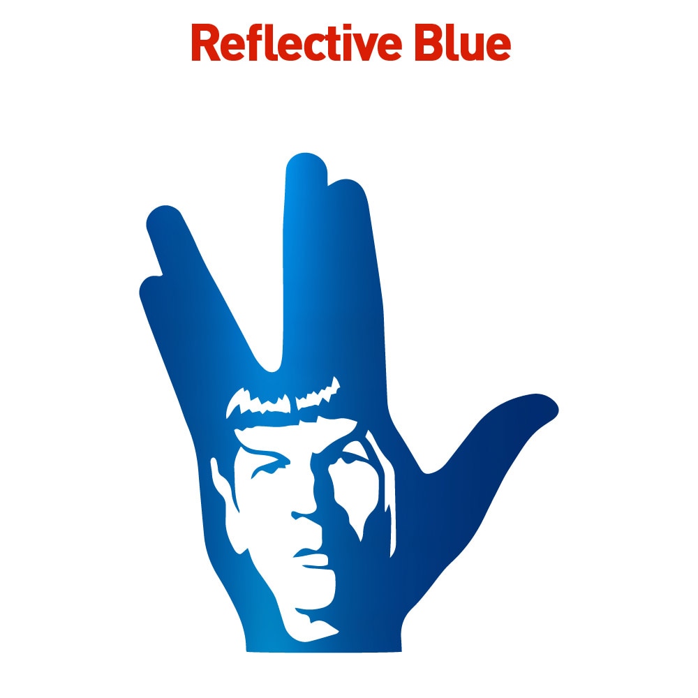 Star Trek 'Spock Face | Vulcan Salute' Vinyl Car Sticker