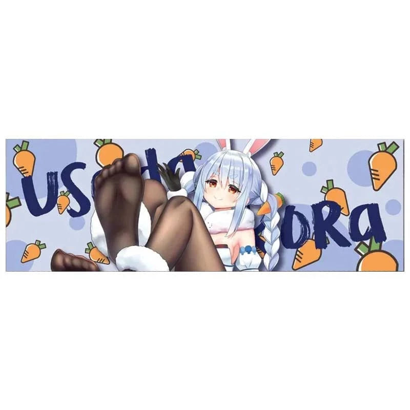 Virtual YouTuber 'Usada Pekora | Carrots Lover' Vinyl Car Sticker