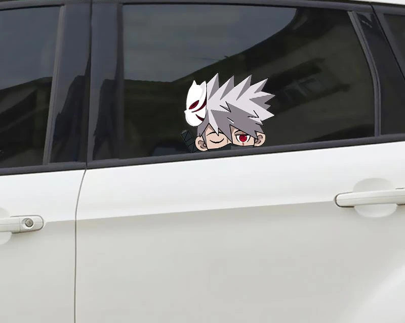 Naruto ‘Kakashi Hatake | Winks 1.0’ Vinyl Car Peeker Sticker