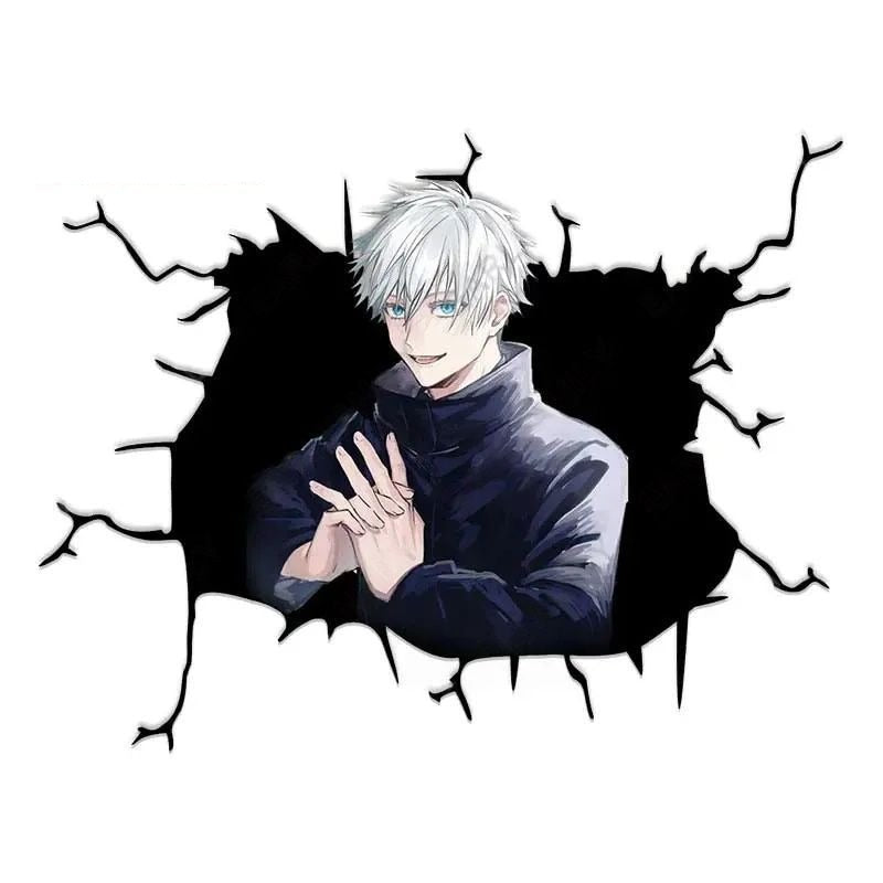 Jujutsu Kaisen 'Satoru Gojo | Meditating' Car Window Vinyl Sticker