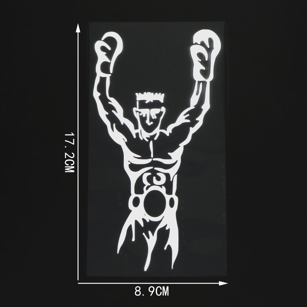 Sport 'Boxing Winner' Vinyl Car Sticker