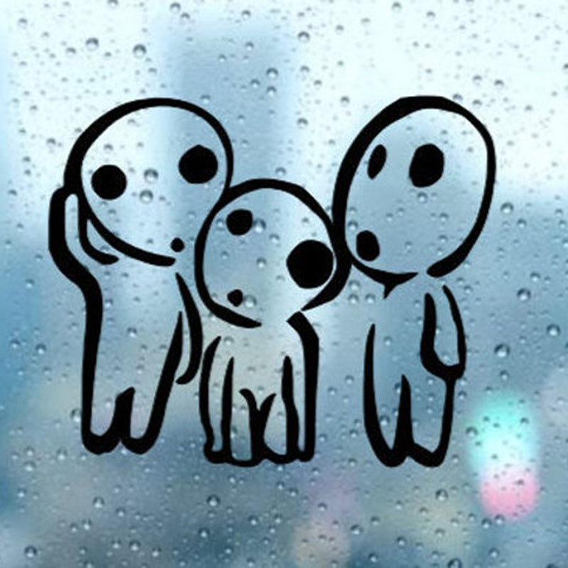 Princess Mononoke 'Kodama | The Tree Spirits' Vinyl Car Sticker