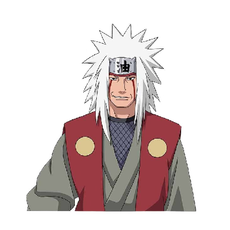 Naruto 'Jiraiya | Portrait' Vinyl Car Sticker