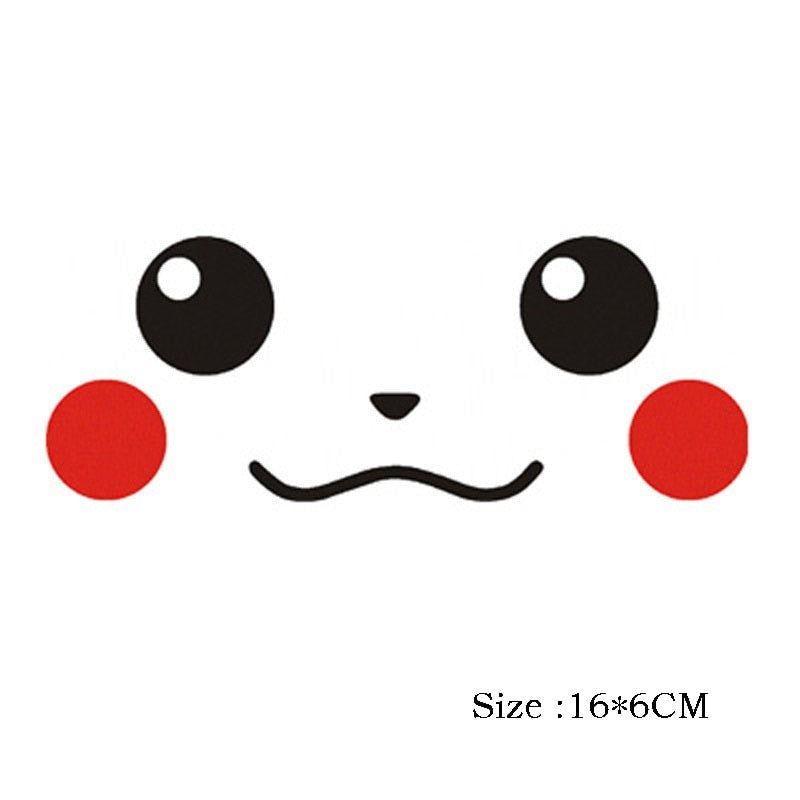 Pokemon 'Pikachu | Serious Face' Vinyl Car Sticker